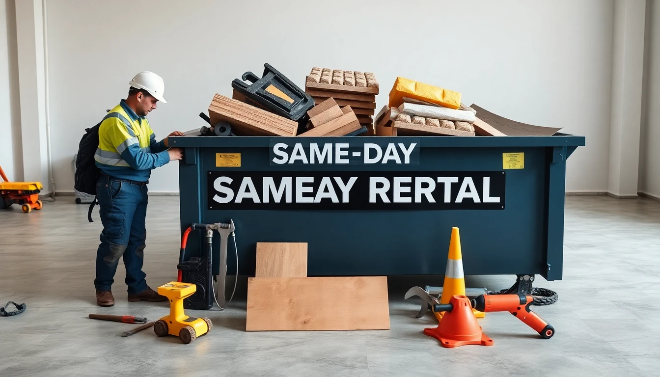 Same Day Dumpster Rental